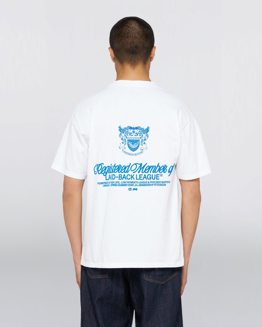 Edwin - T-shirt Laid - Back League blanc - T-shirts - I036611