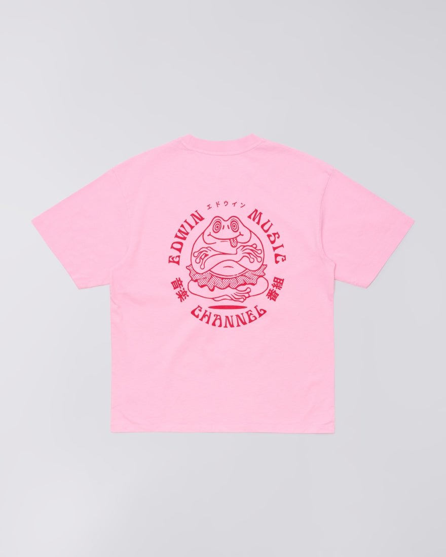 Edwin - T-shirt Music Channel Rose - T-shirts - I031131