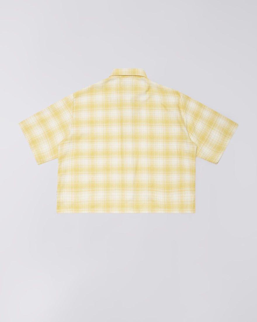 Edwin - W' Isia Shirt - Yellow/White-Tops-I036480