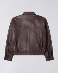 Edwin - Dogma Leather Jacket - Dark Brown - Vestes et Manteaux - TS60.9X9.50.00.03