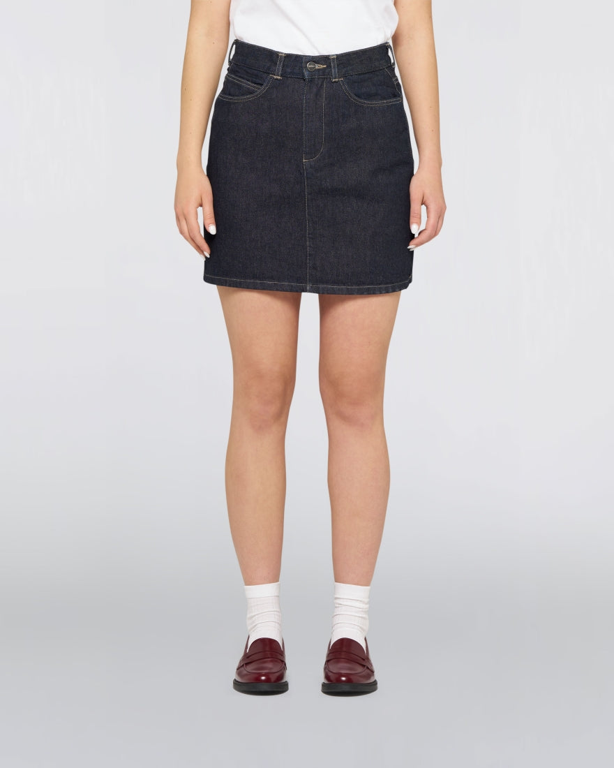 Edwin - W' Palma Skirt - Blue Rinsed
