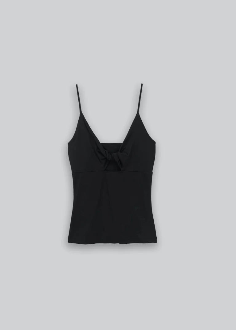 Esthé - Twisted Cut - Out Top - Black - Tops - 152 - 3055b