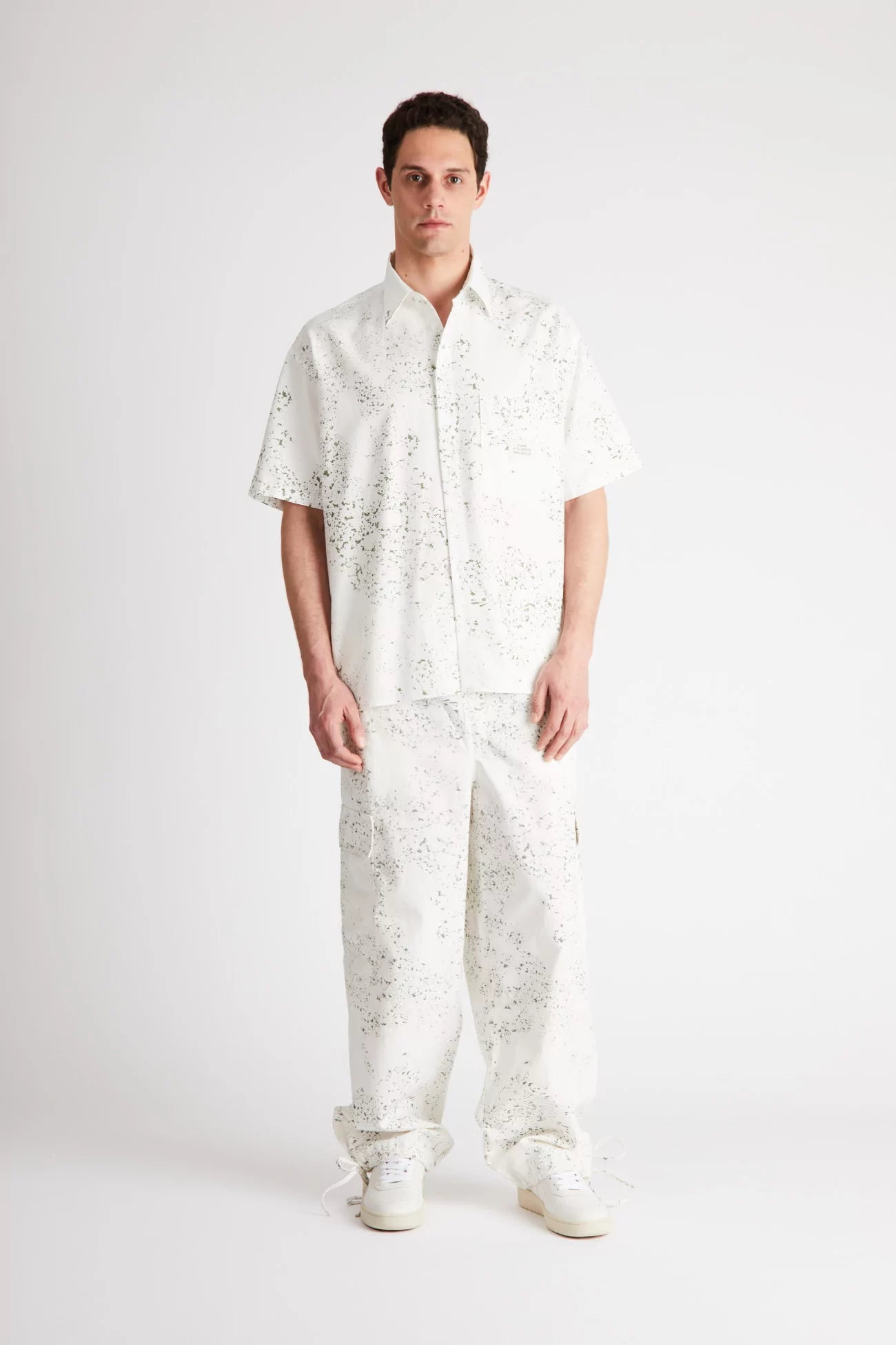 Etudes Studio - Stinger Canvas All Drips - White-Chemise-E24MM300A037P9