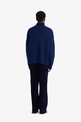 Etudes Studio - Turtle Neck - Navy - H24MMKNI610