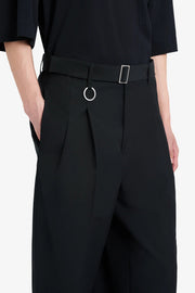 Etudes Studio - Loose Suit Pants - Black - Pantalons et Shorts - H24MMTRO870 - 99