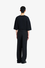 Etudes Studio - Loose Suit Pants - Black - Pantalons et Shorts - H24MMTRO870 - 99