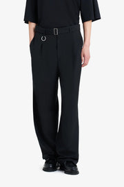 Etudes Studio - Loose Suit Pants - Black - Pantalons et Shorts - H24MMTRO870 - 99