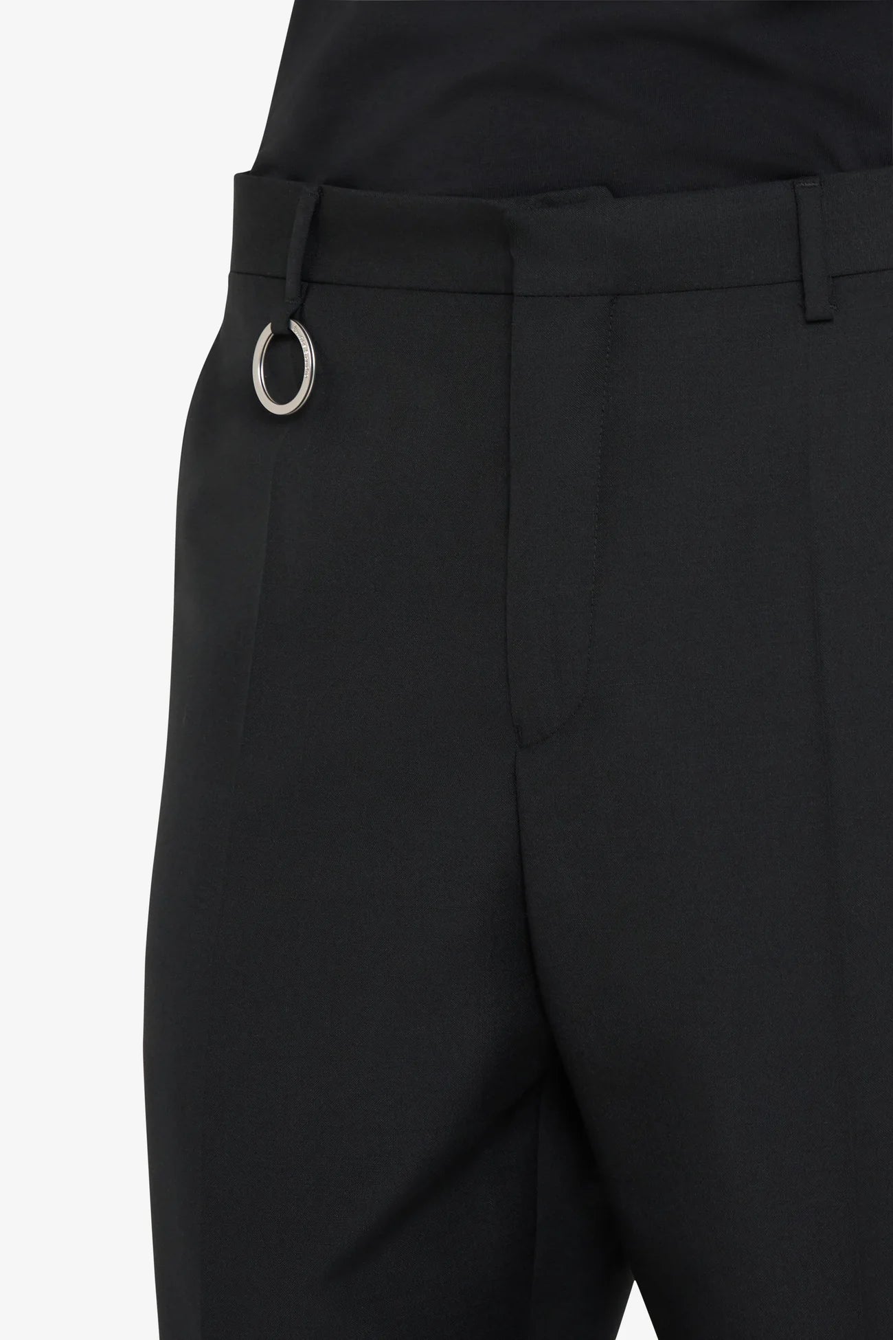 Etudes Studio - Wool Straight Suit Pant - Black - Pantalons et Shorts - E25MMTRO870