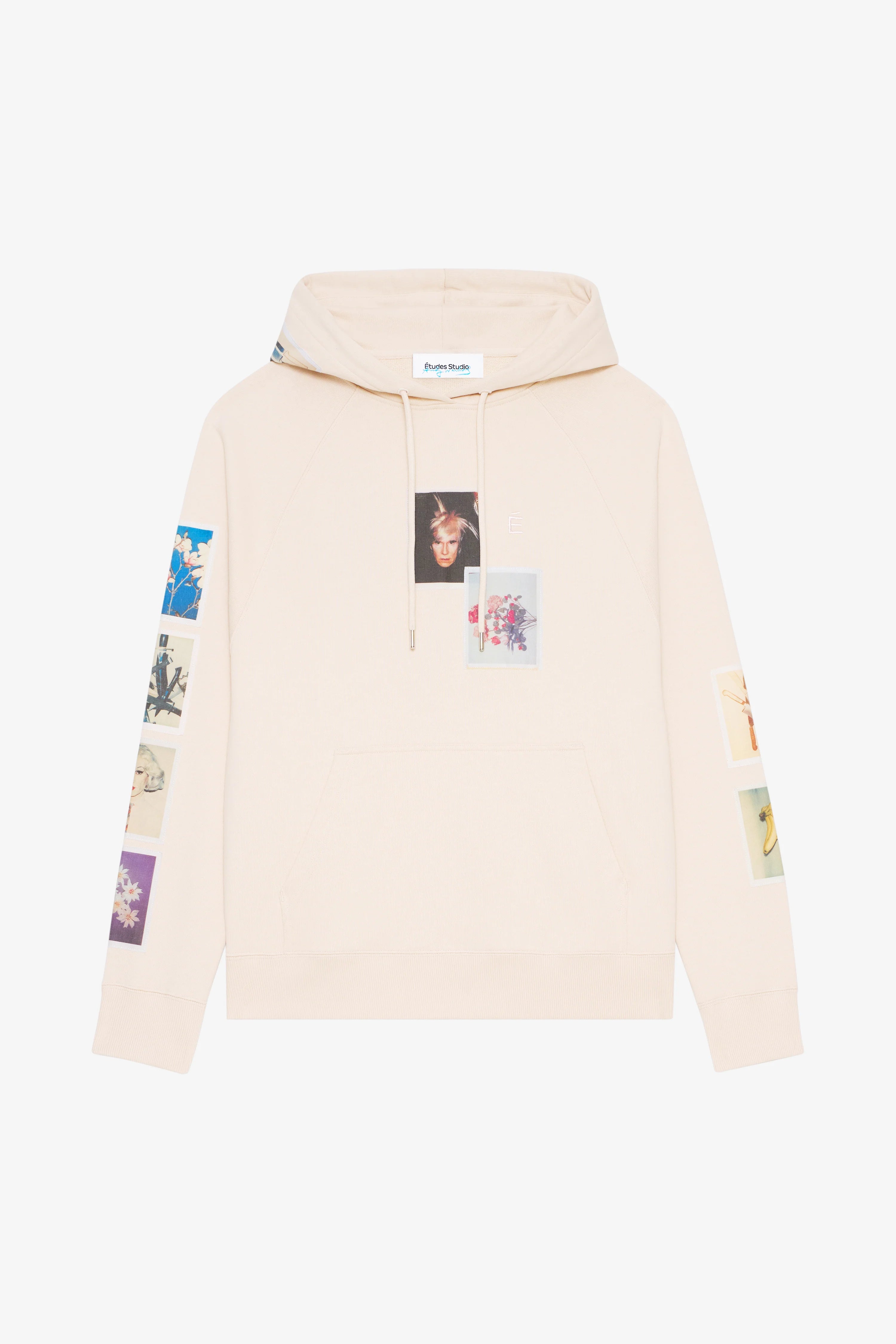 Etudes Studio - Loose Hoodie Andy Warhol Polaroid - Blush - Pulls et Sweats - E25MCSWE273