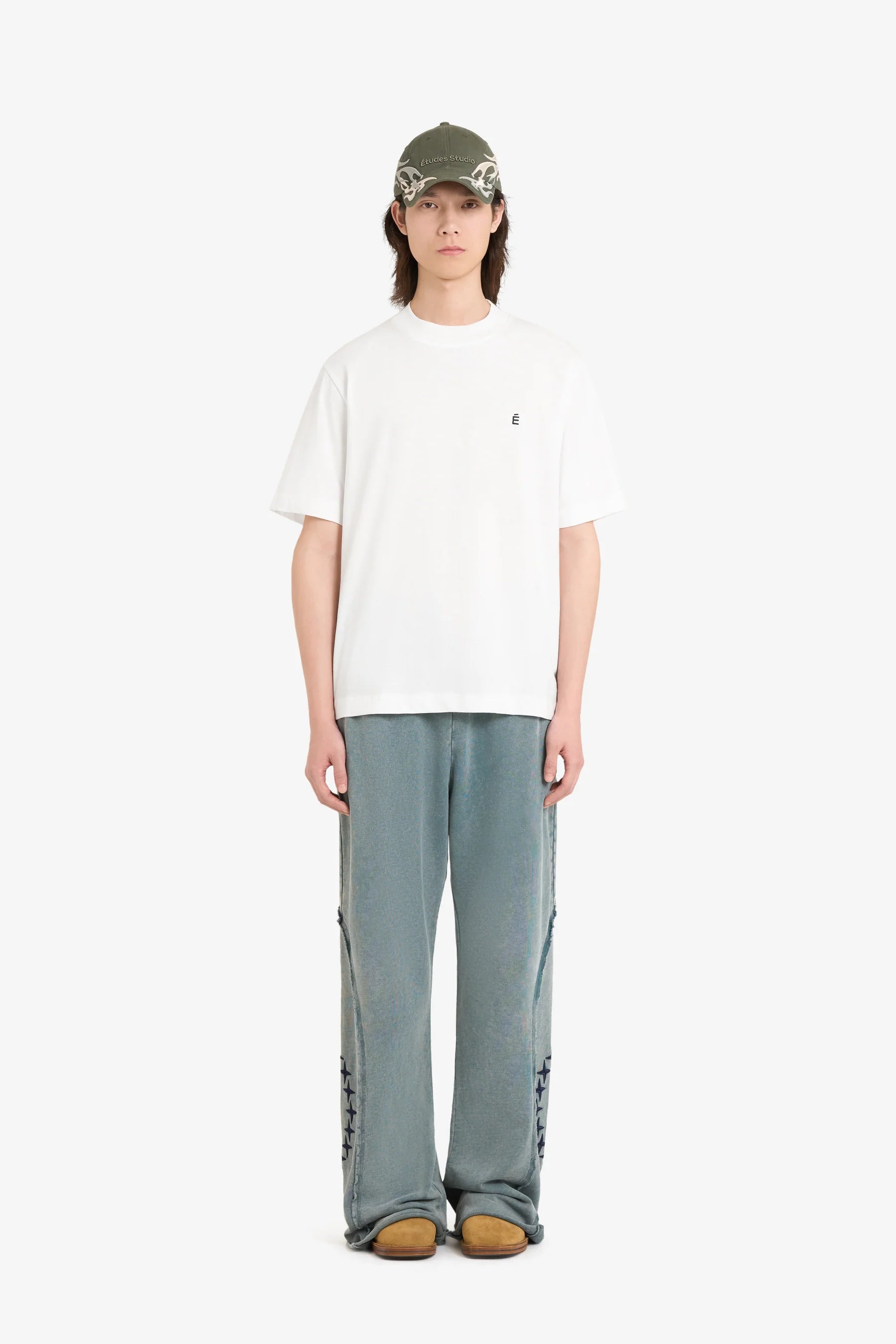 Etudes Studio - Classic T-shirt E - White - T-shirt - E25MMTSH150 - 00