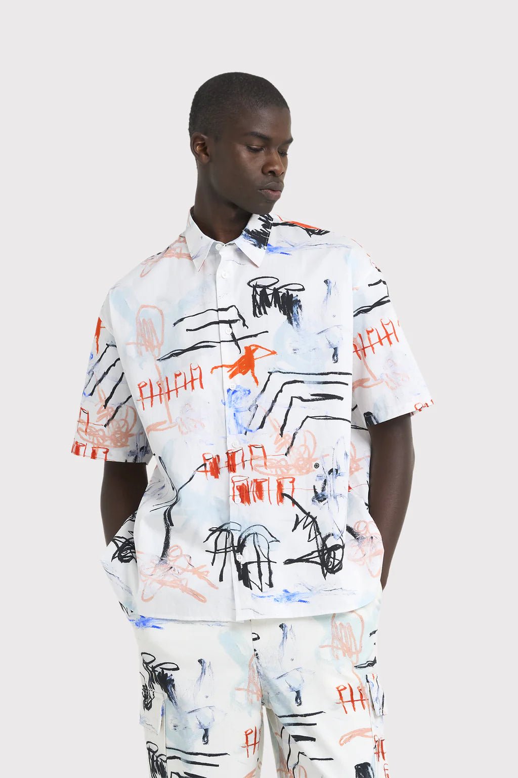 Etudes Studio - Illusion SS Popelin Ciel de Mai-T-shirt-E24MC300A005P1
