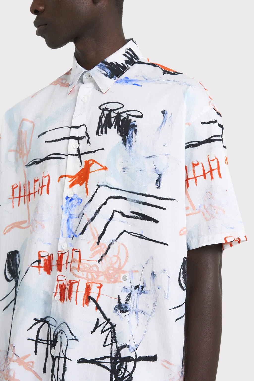 Etudes Studio - Illusion SS Popelin Ciel de Mai-T-shirt-E24MC300A005P1