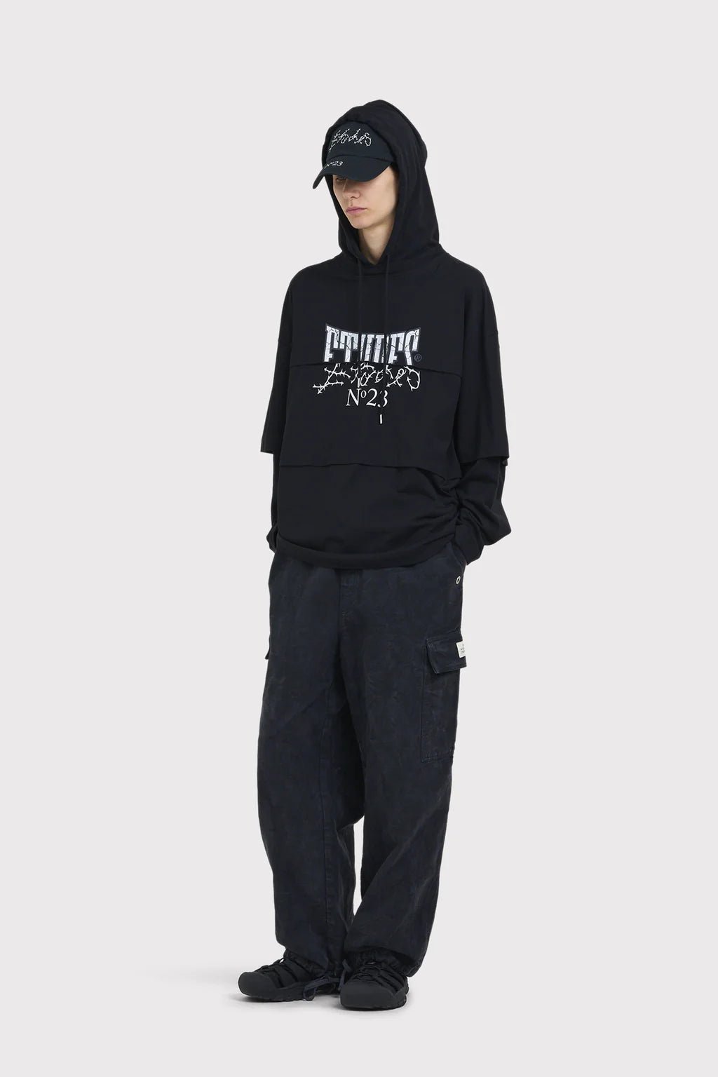 Etudes Studio - Pave N23 - Black-T-shirt-E24MM186A00795