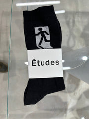 Etudes Studio - Tunnel Way Out Socks - Black-T-shirt-E24MM964N01299