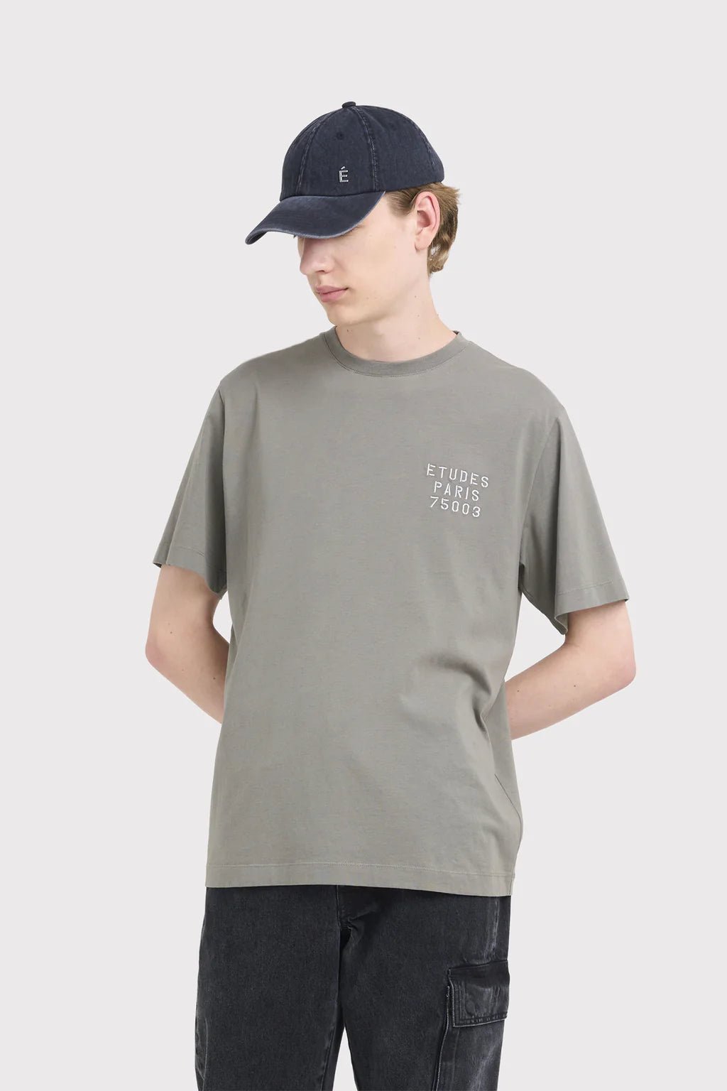 Etudes Studio - Wonder Small Pencil - Pewtersky-T-shirt-E24MM103A00883