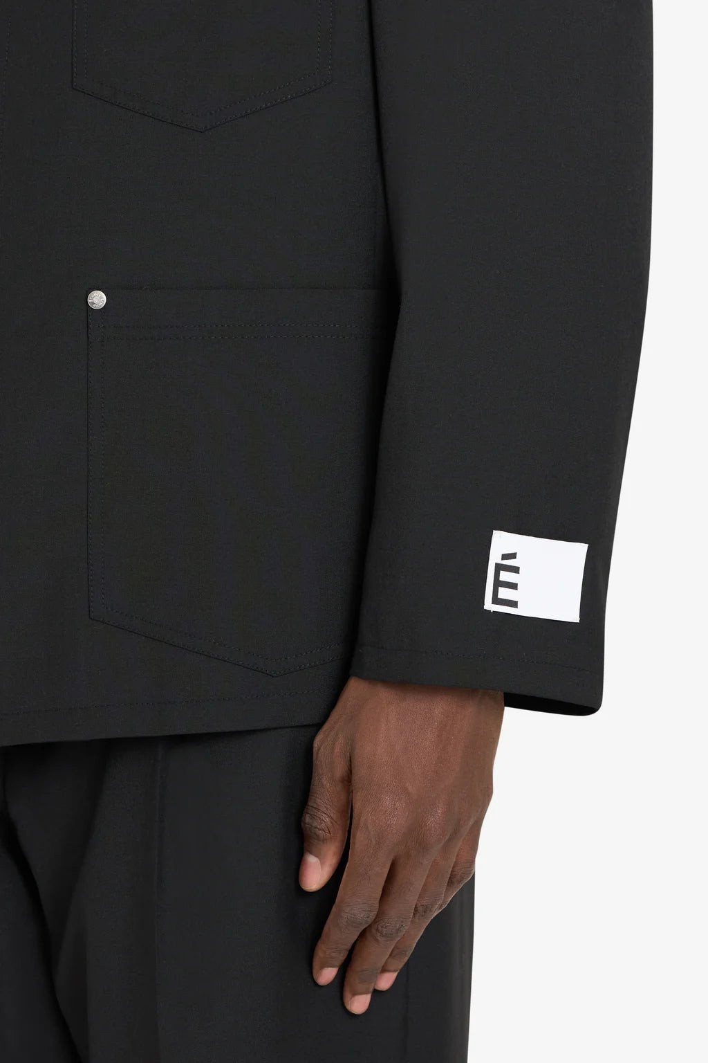 Etudes Studio - Dressed Up Worker Jacket - Black - Vestes et Manteaux - E25MMOUT723 - 99