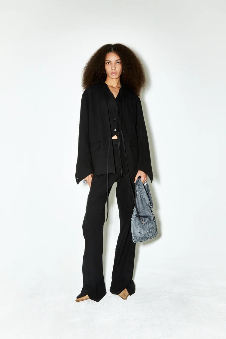 Façon Jacmin - Sac Aya - Gris Clair-Casquette-AYA