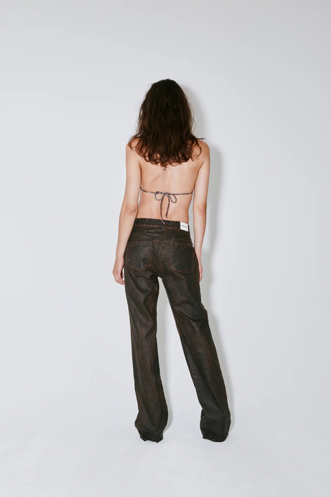 Façon Jacmin - Peterson Pants Brown Wax - Jupes et Pantalons - 62046231