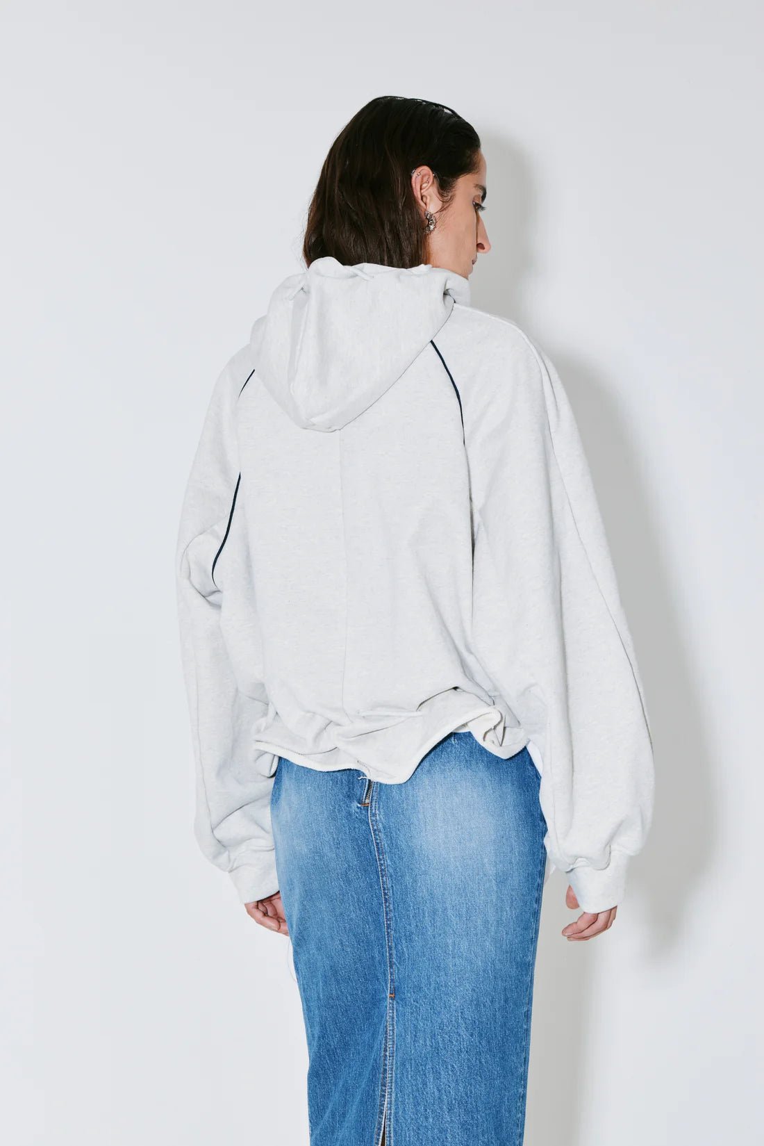Façon jacmin - Soulwax Hoodie - Light Grey - Pulls et Sweats - 