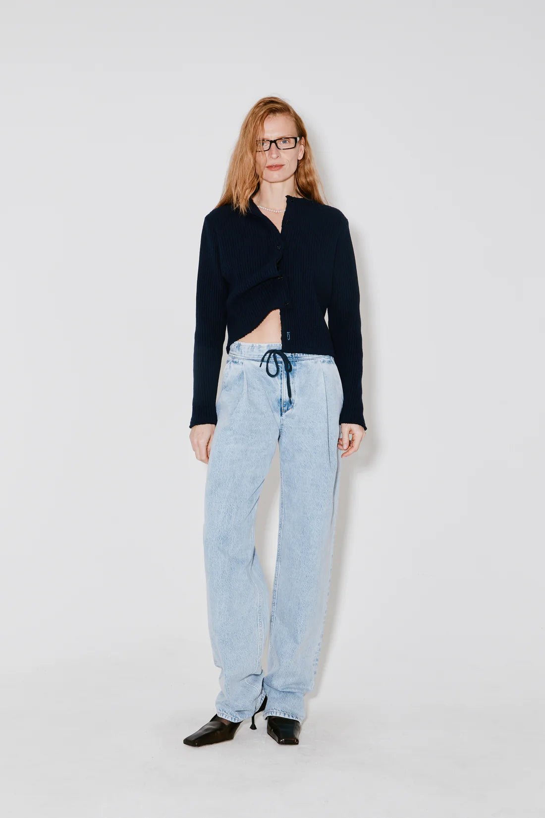 Façon Jacmin - Tressy Cardigan - Navy - Pulls et Sweats - 