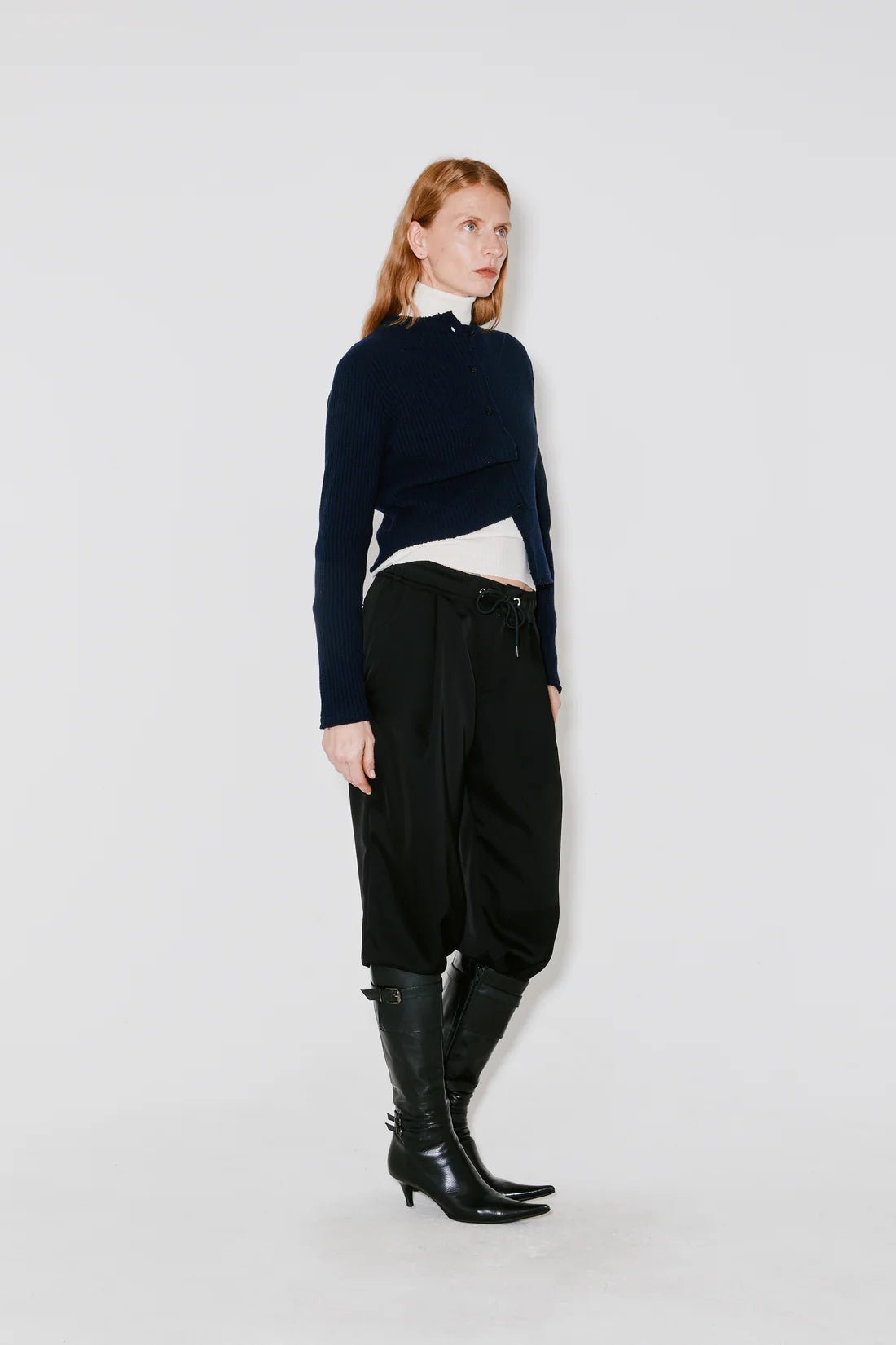 Façon Jacmin - Tressy Cardigan - Navy - Pulls et Sweats - 