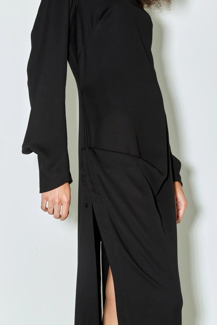 Façon Jacmin - Reez Dress - Noir-Robe-REEZ