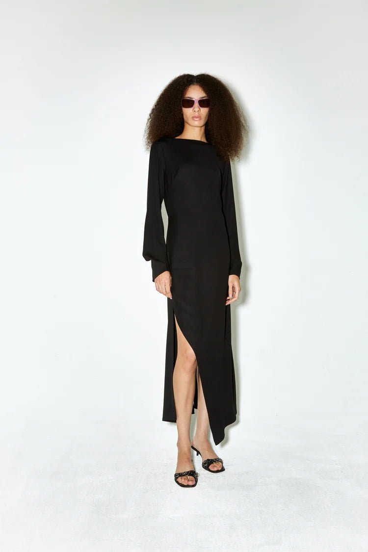 Façon Jacmin - Reez Dress - Noir-Robe-REEZ