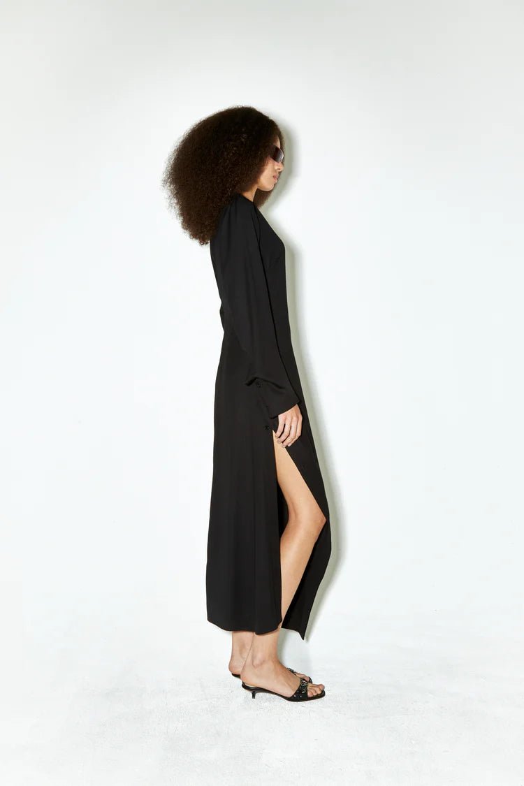 Façon Jacmin - Reez Dress - Noir-Robe-REEZ