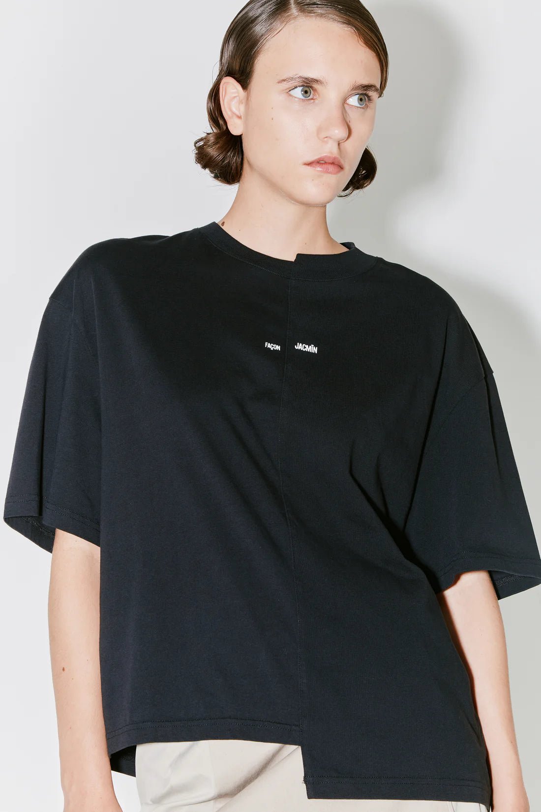 Façon Jacmin - T-shirt New Timour - Noir - T-shirt - NEWTIMOUR