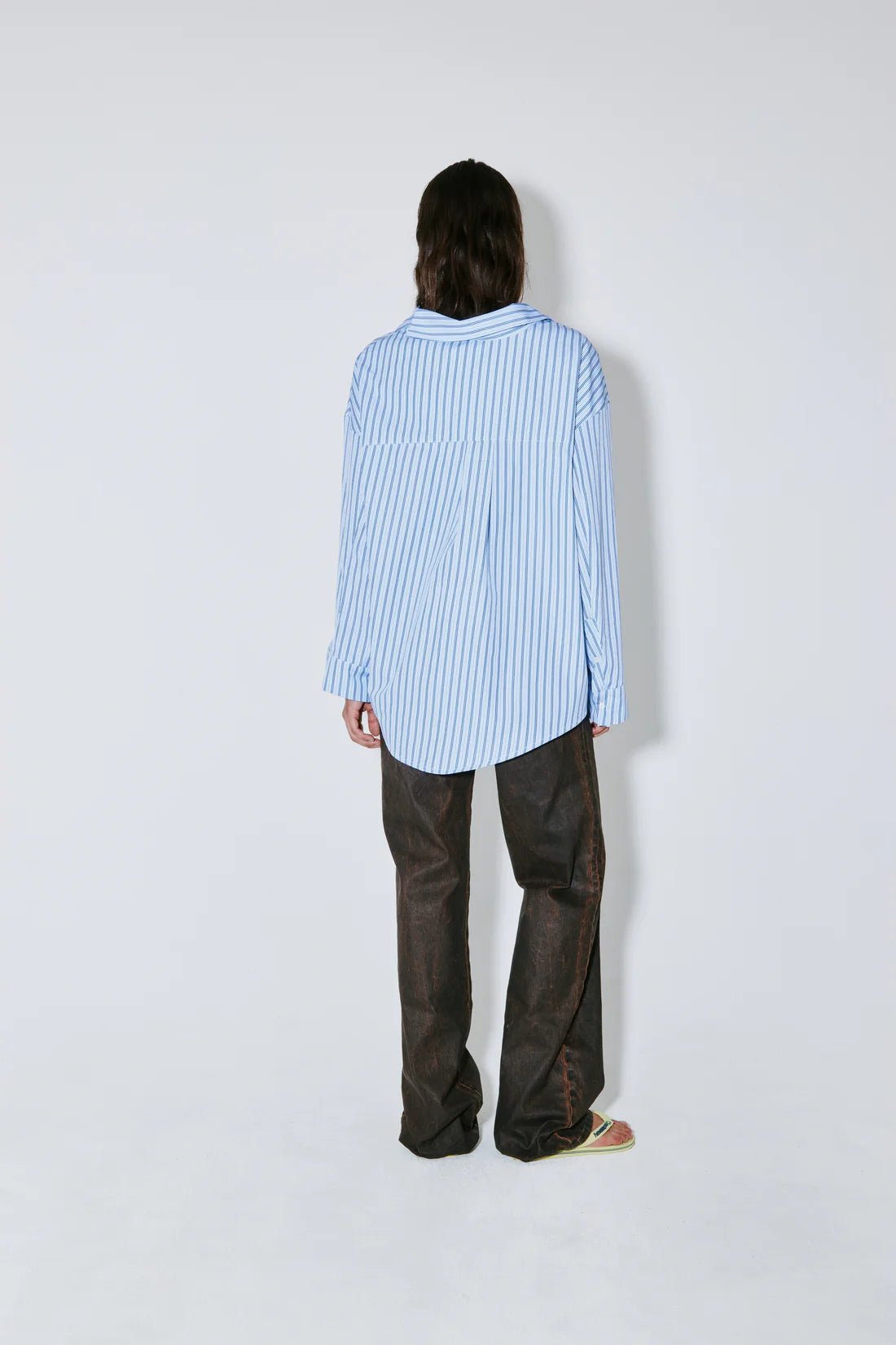 Façon Jacmin - Charles Shirt - Blue Stripes - Tops - 62063000