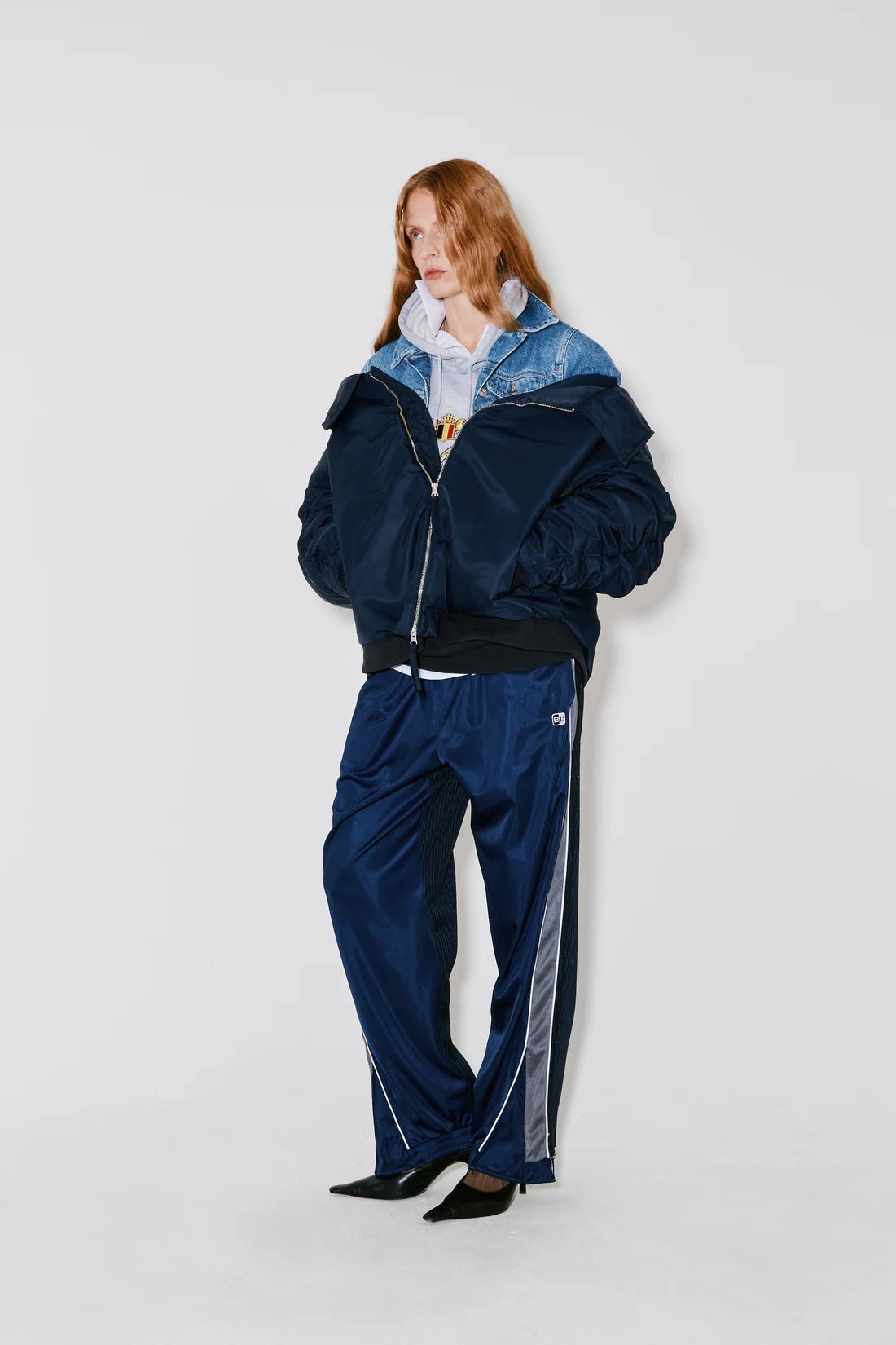 Façon Jacmin - Bomber Mathilde - Blue - Vestes et Manteaux - 