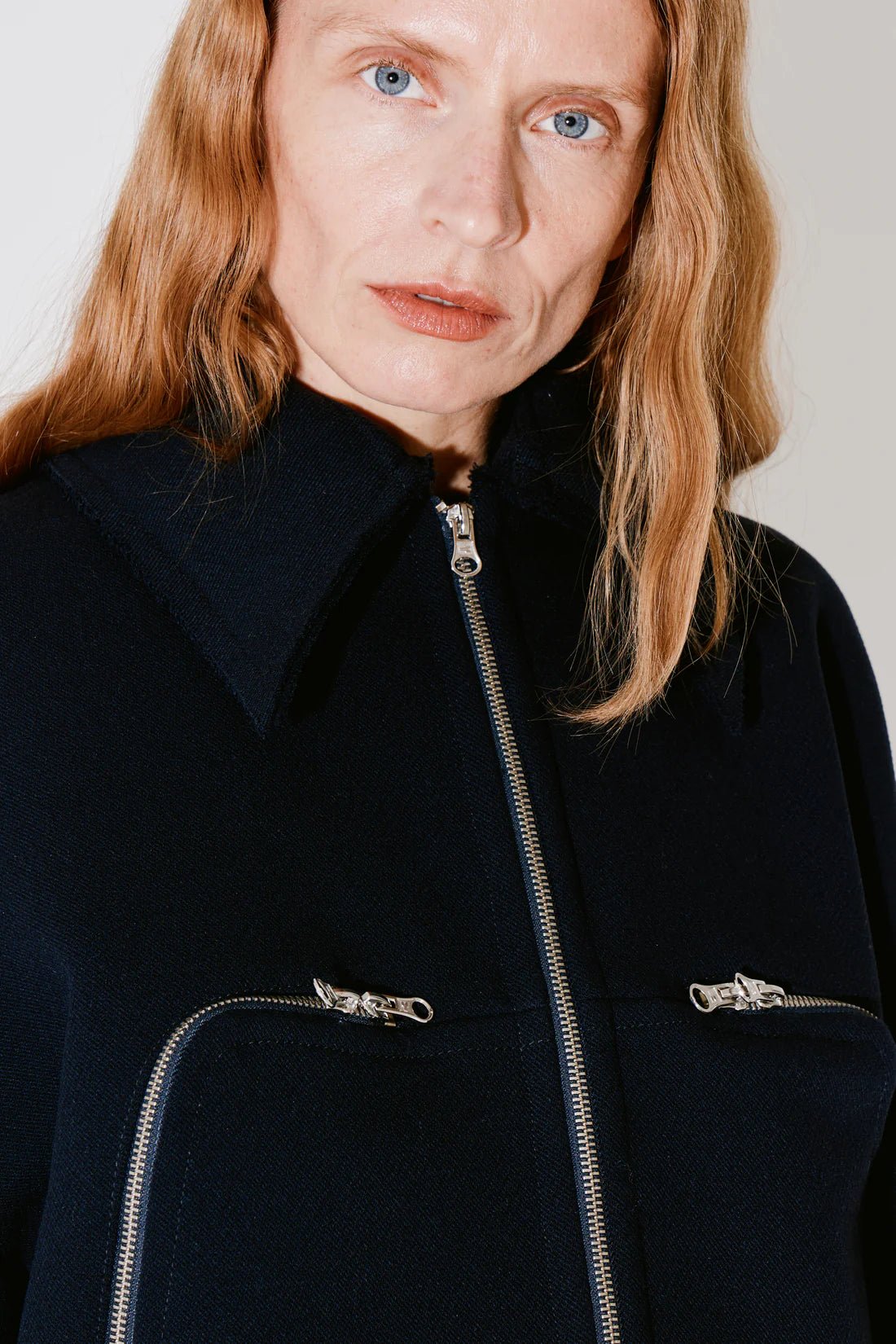 Façon Jacmin - Marty Jacket - Navy - Vestes et Manteaux - 