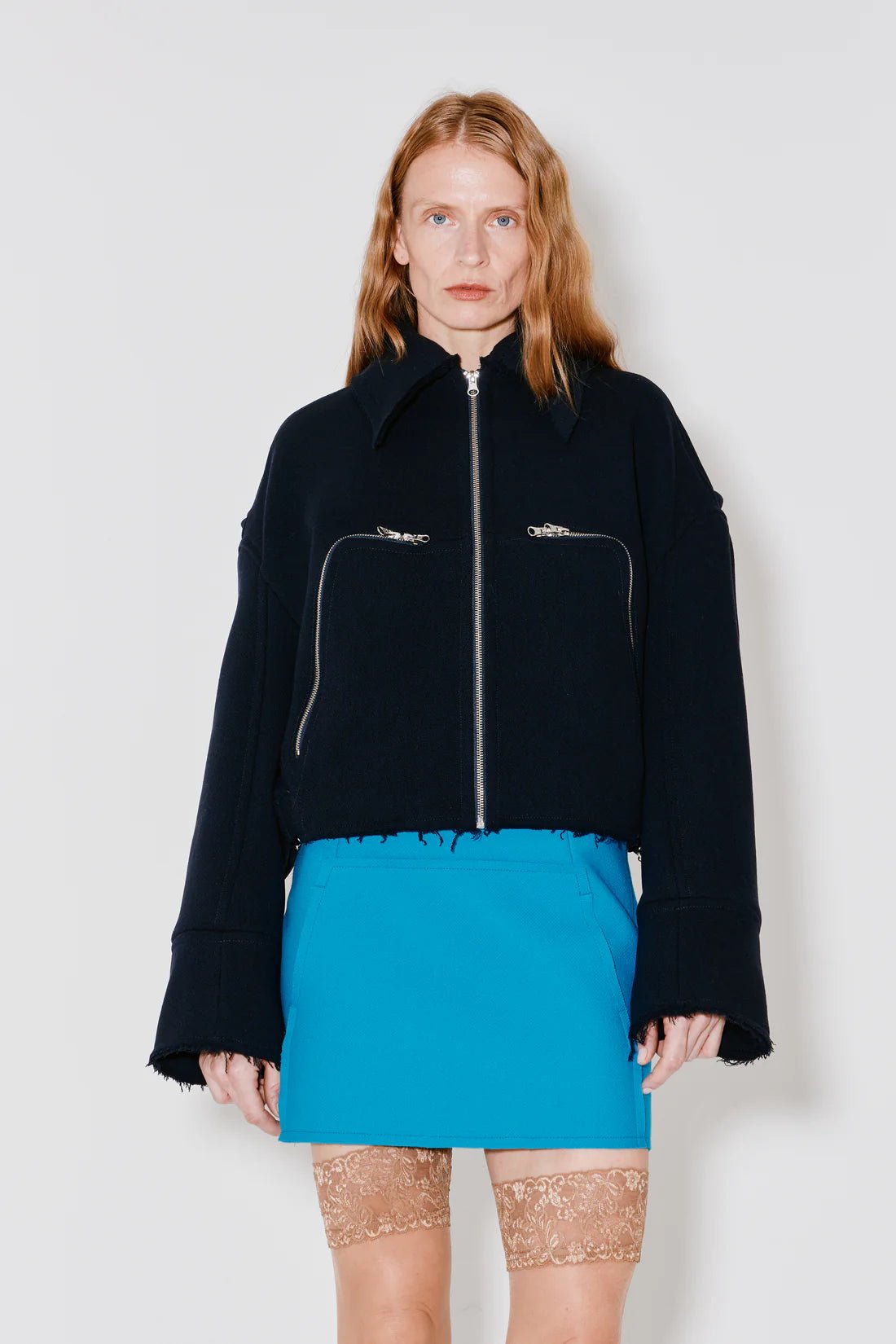 Façon Jacmin - Marty Jacket - Navy - Vestes et Manteaux - 