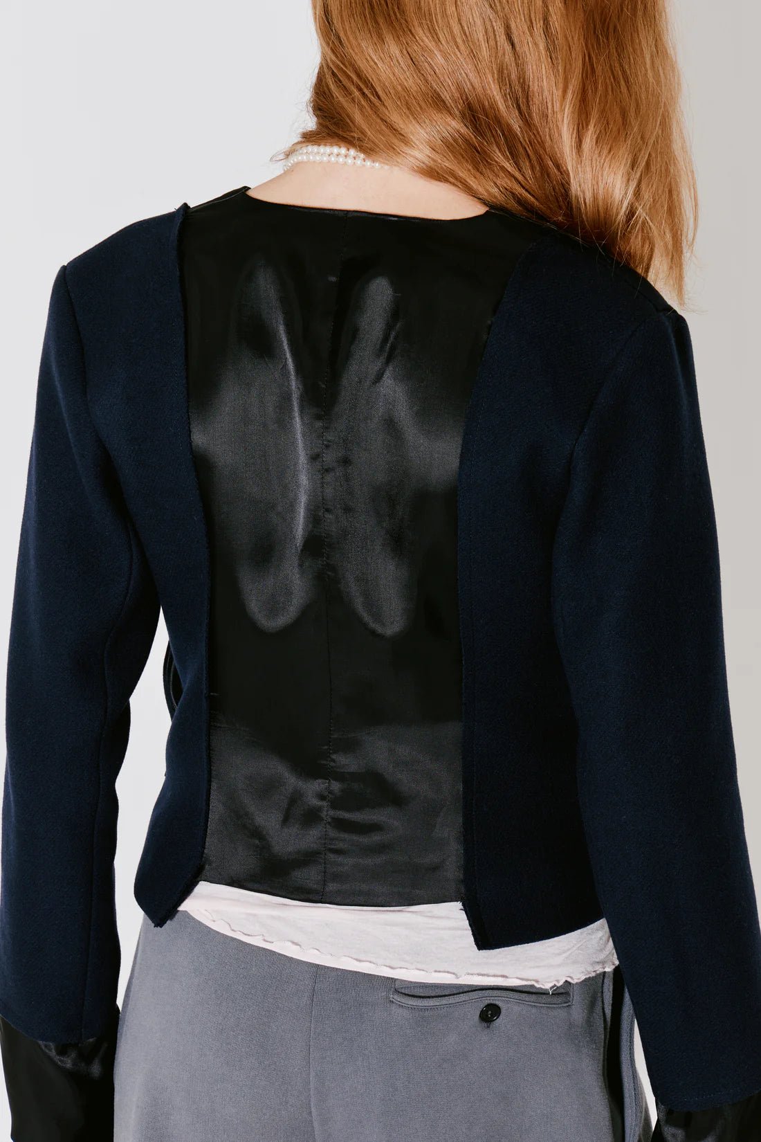 Façon Jacmin - Vella Jacket - Blue/Black - Vestes et Manteaux - 