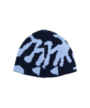 Gramicci - Burly Runningman Beanie - Splatter Blue - Accessoires - G4FA - 073