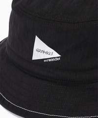 Gramicci - Nylon Hat - Black-Casquette-GAC4-S3012