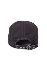 Gramicci X AND Wander - Patchwork Wind Cap - Black-Casquette-GAC4-S3011