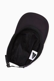 Gramicci X AND Wander - Patchwork Wind Cap - Black-Casquette-GAC4-S3011