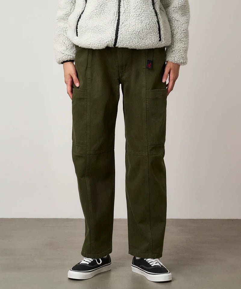 Gramicci – Winter Twill W's Voyager Pant – Deep Olive - Jupes et Pantalons - G5FW-P072-DEEP OLIVE-L