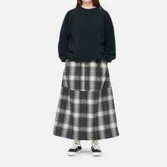 Gramicci - Wool Paneled Skirt - Shadow Plaid - Jupes et Pantalons - G4FW - SK091