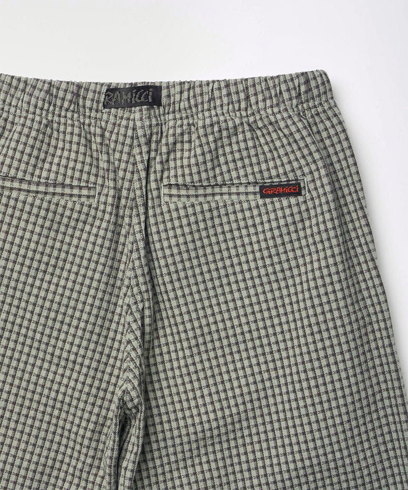 Gramicci - Dobby Plaid Gramicci Pant Straight Fit - Stone-Pants and Shorts-G6FM-P024-STNE-M