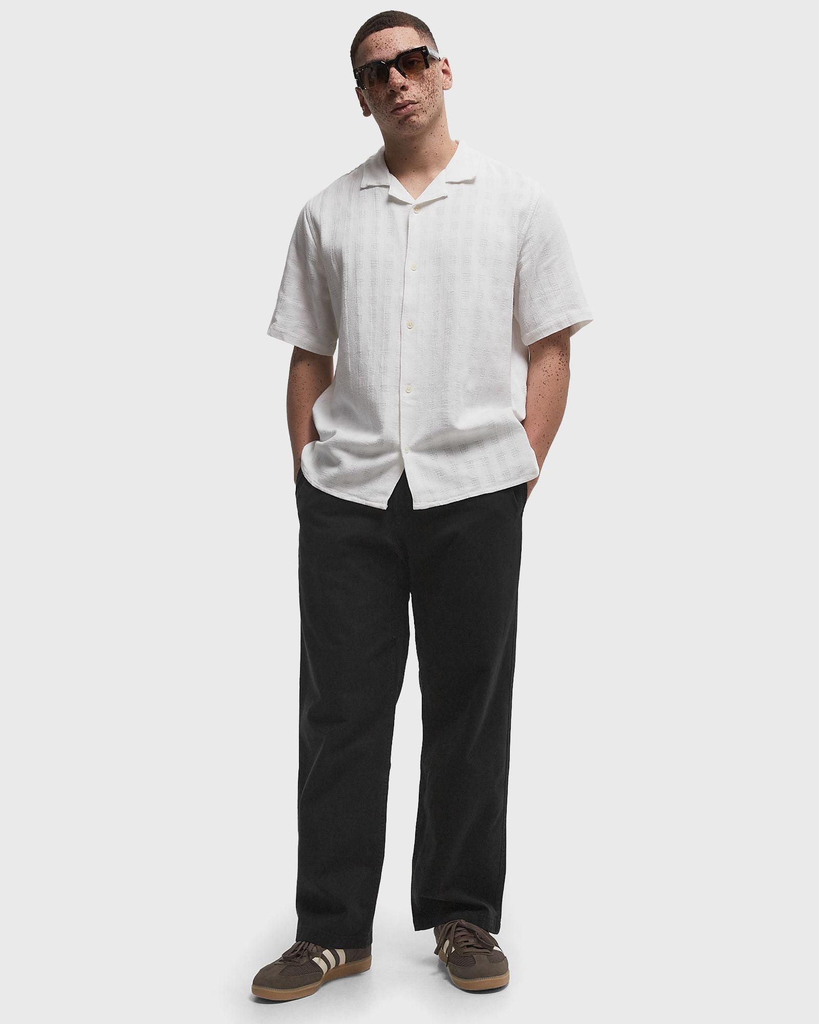 Gramicci – Gramicci Pant Straight Fit – Black - Pantalons et Shorts - G116-OGT-BLACK-M