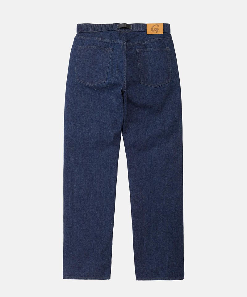 Gramicci - Japanese 5-Pocket Denim Pant - Rinsed Indigo-Pantalons et Shorts-G6FM-P030-RDIN-M