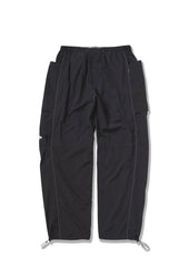 Gramicci X AND Wander - Patchwork Wind Pants - Black-Pantalons et Shorts-GUP4-S3002-M