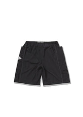 Gramicci X AND Wander - Patchwork Wind Short - Black-Pantalons et Shorts-GUP4-S3003-M