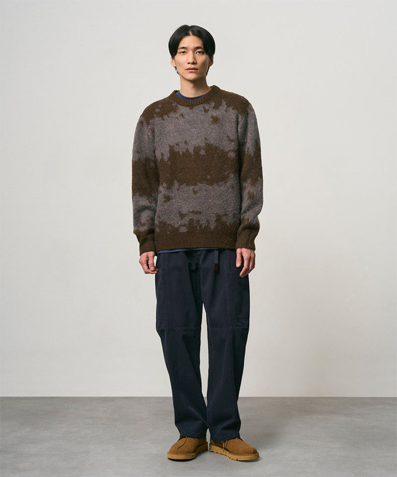 Gramicci - Mohair Splatter Sweater - Slate Speckle-Pulls et Sweats-G6FM-J037-SLSP-M