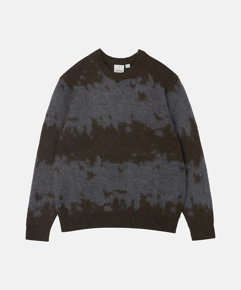 Gramicci - Mohair Splatter Sweater - Slate Speckle-Pulls et Sweats-G6FM-J037-SLSP-M