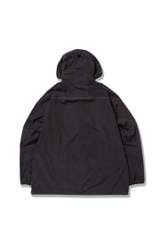 Gramicci X AND Wander - Patchwork Wind Hoodie - Black-Pulls et Sweats-GUJ4-S3000-M