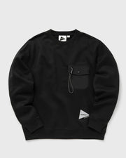 Gramicci X AND Wander - Print Sweatshirt - Black-Pulls et Sweats-GUJ4-S3004