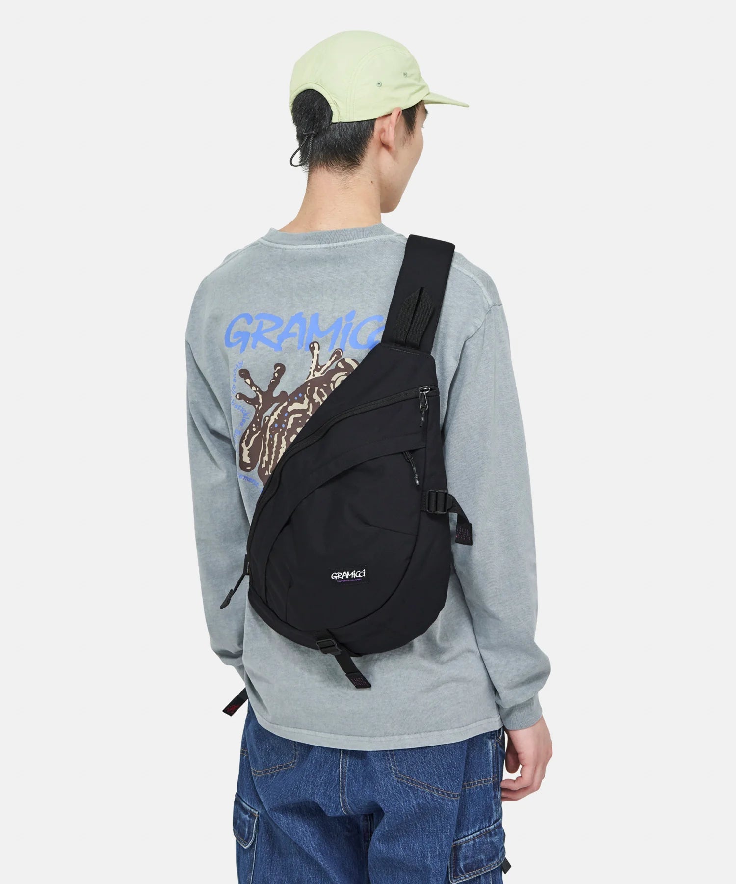 Gramicci - Cordura Sling Bag - Noir-Sac-G4SB-105